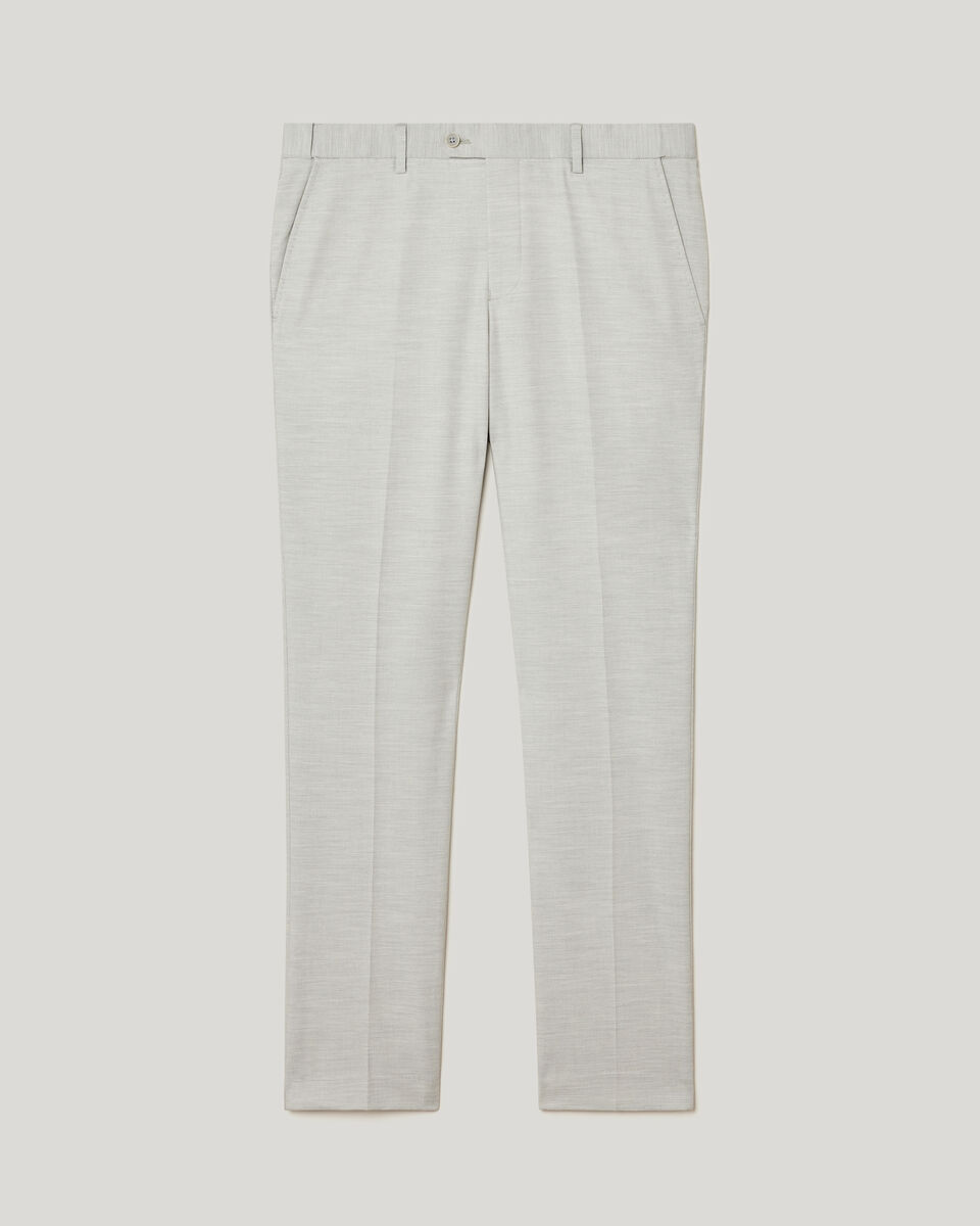 Textured Tailored Pant, Light Grey, hi-res